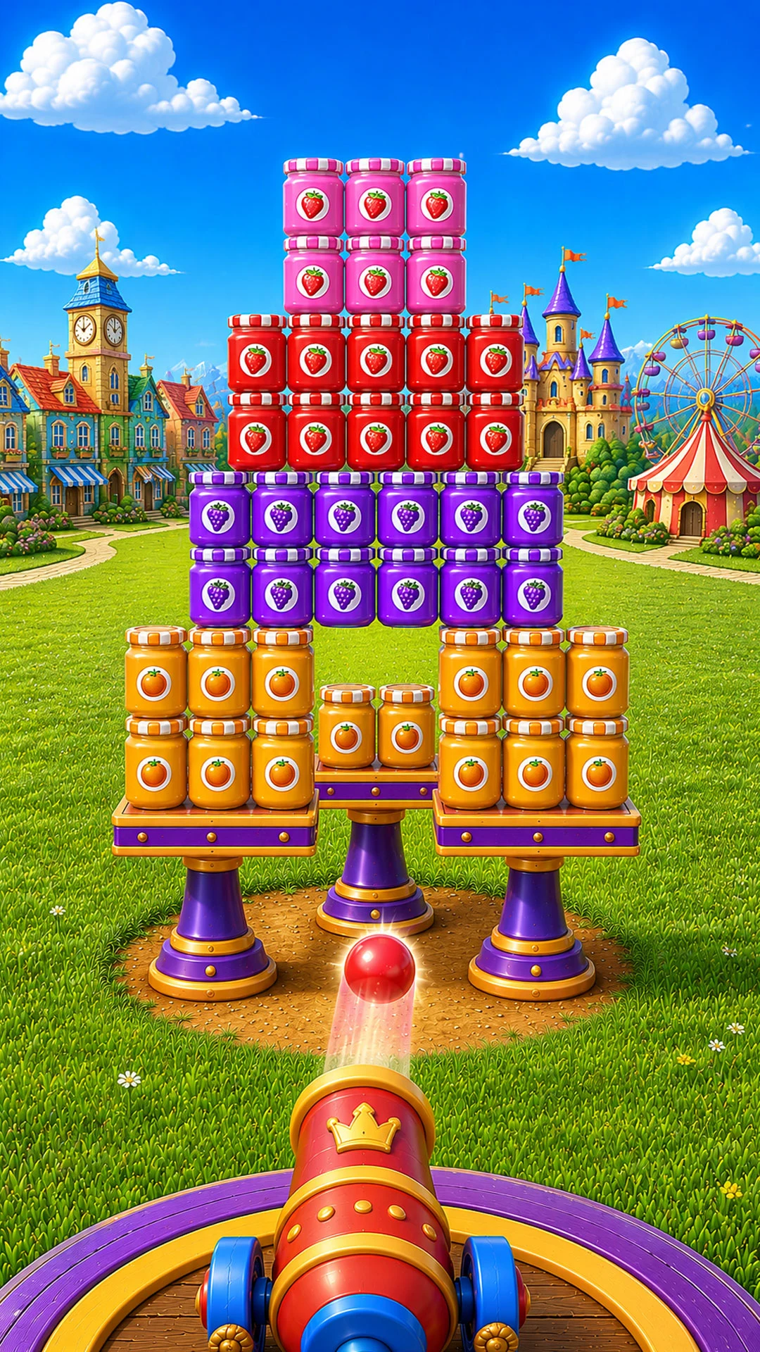 Smash Fest Cannon Battle Games screenshot