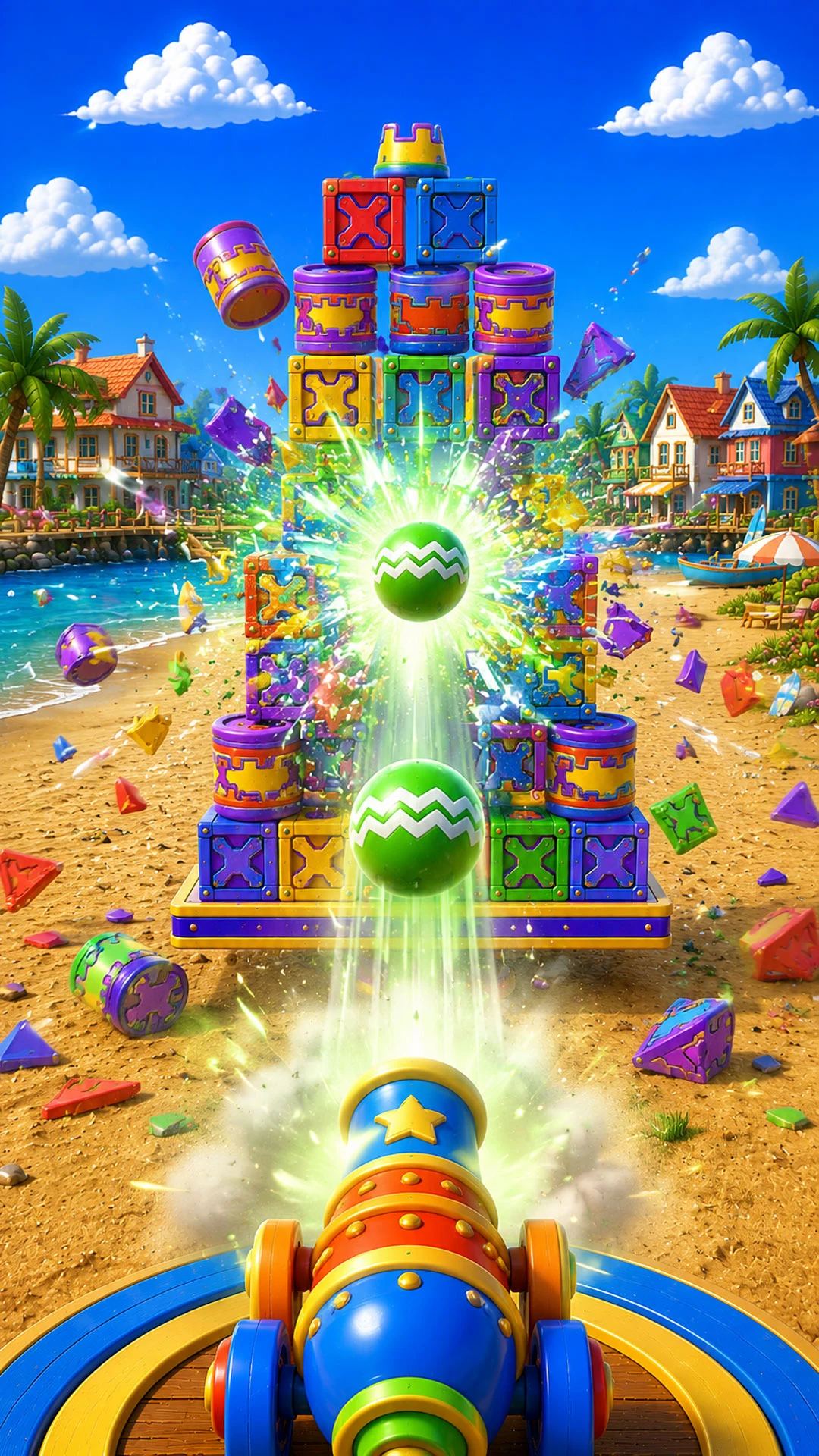 Smash Fest Cannon Battle Games screenshot